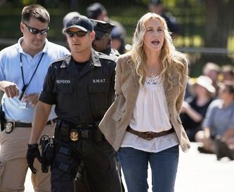 Actress Daryl Hannah arrested in front of White House