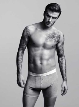 David Beckham shows muscles for H&M underwear collection biography