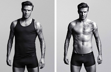 David Beckham shows muscles for H&M underwear collection